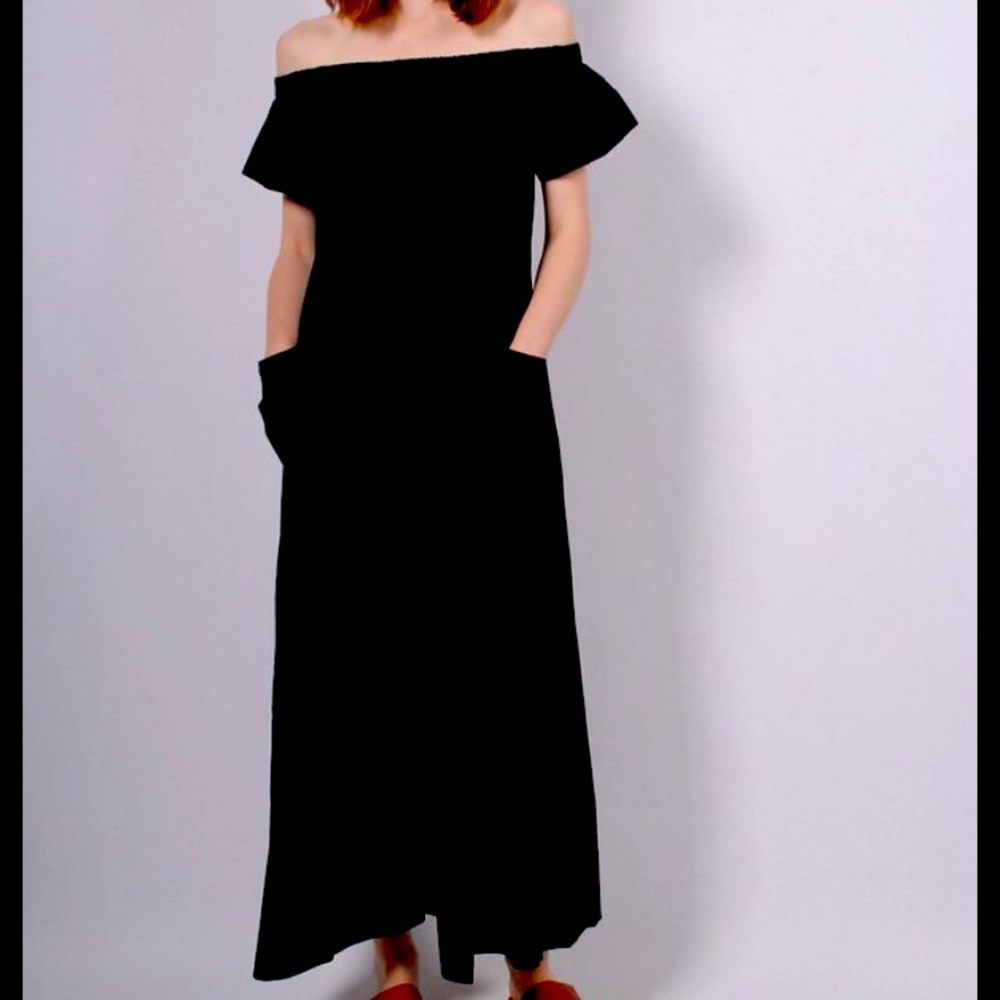 Mara Hoffman cotton jumpsuit M, off the shoulder